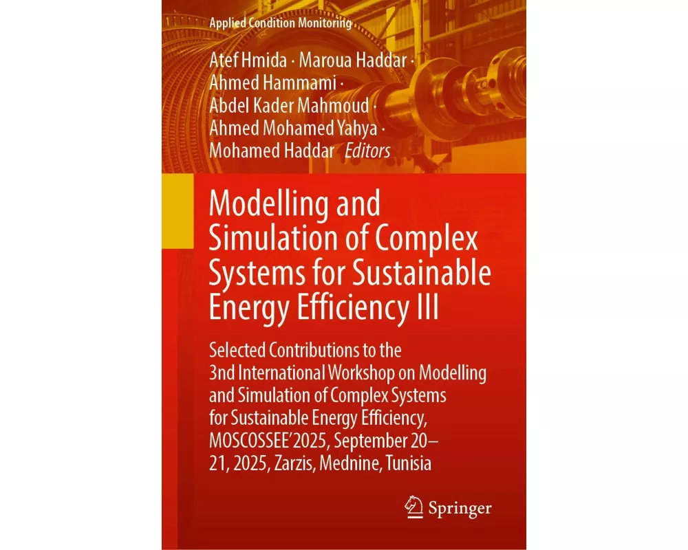 Modelling and Simulation of Complex Systems for Sustainable Energy Efficiency III