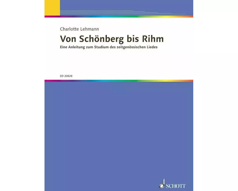 Von Schönberg bis Rihm