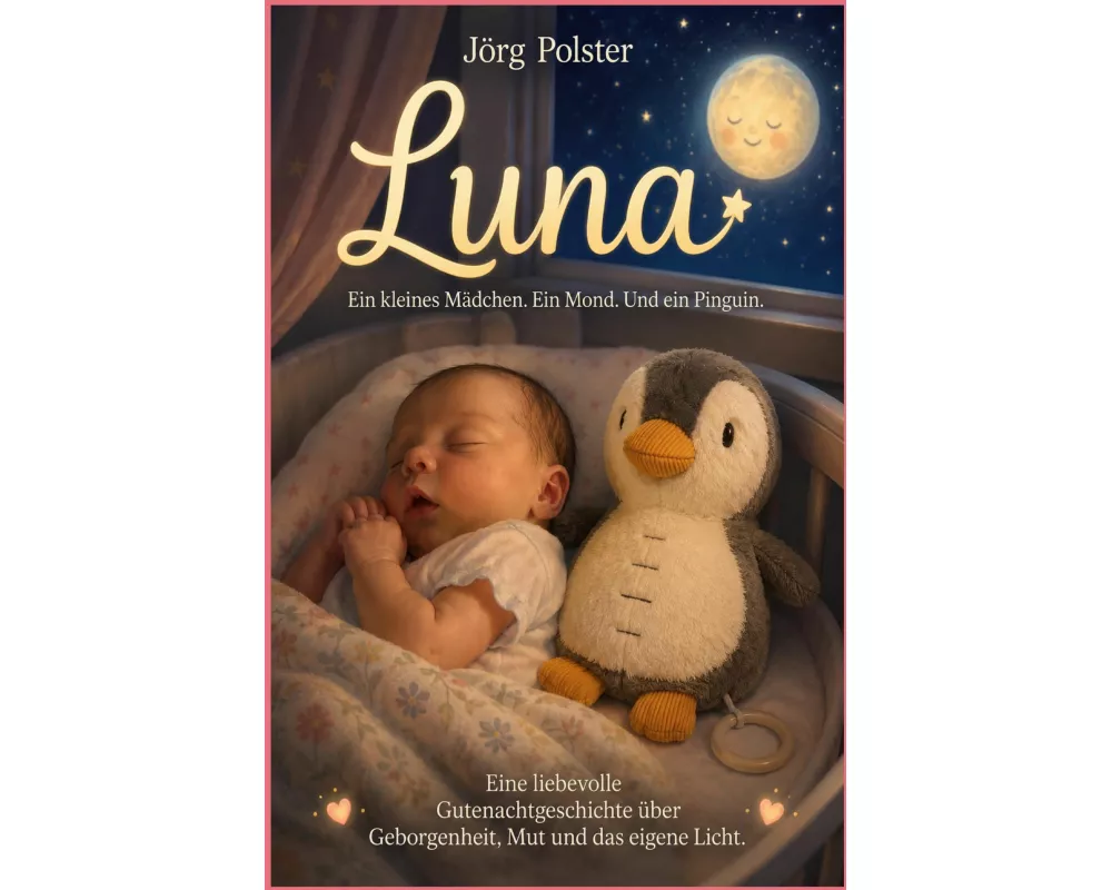 Luna - Ein kleines Mädchen. Ein Mond. Und ein Pinguin