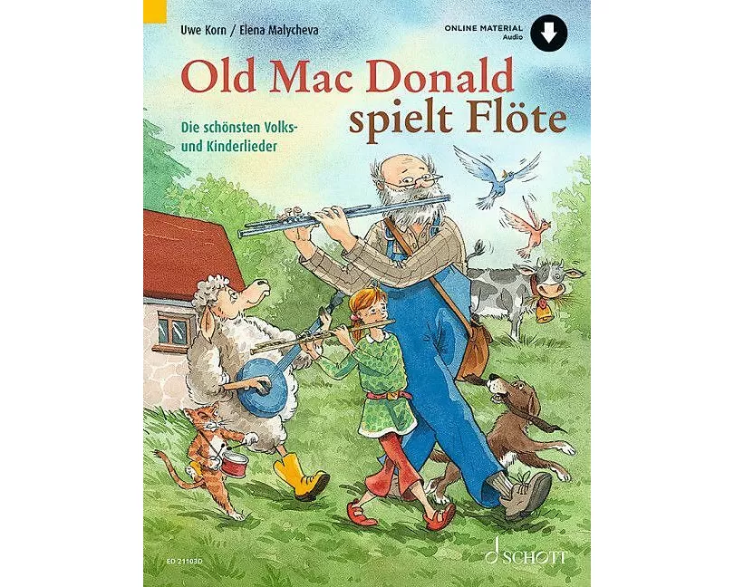 Old Mac Donald spielt Flöte