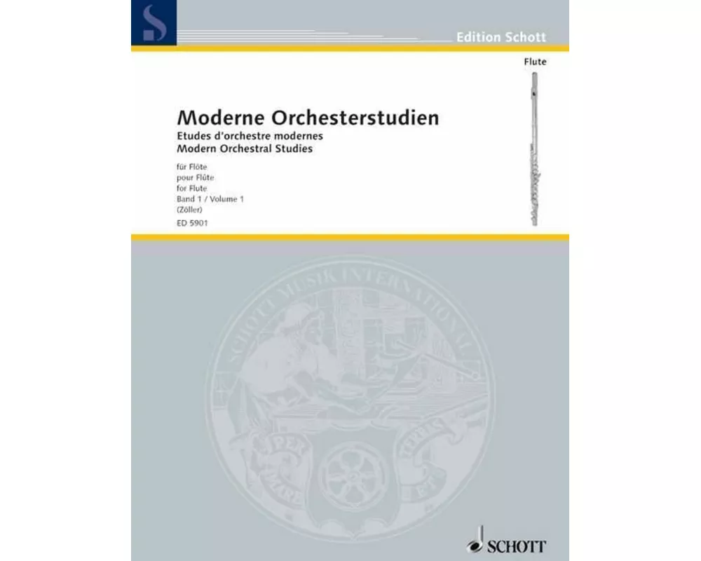 Moderne Orchesterstudien für Flöte