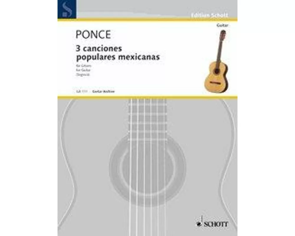 Tres canciones populares mexicanas