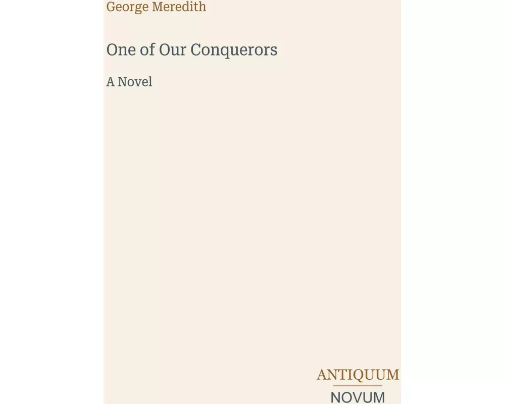 One of Our Conquerors