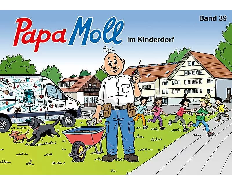 Papa Moll im Kinderdorf