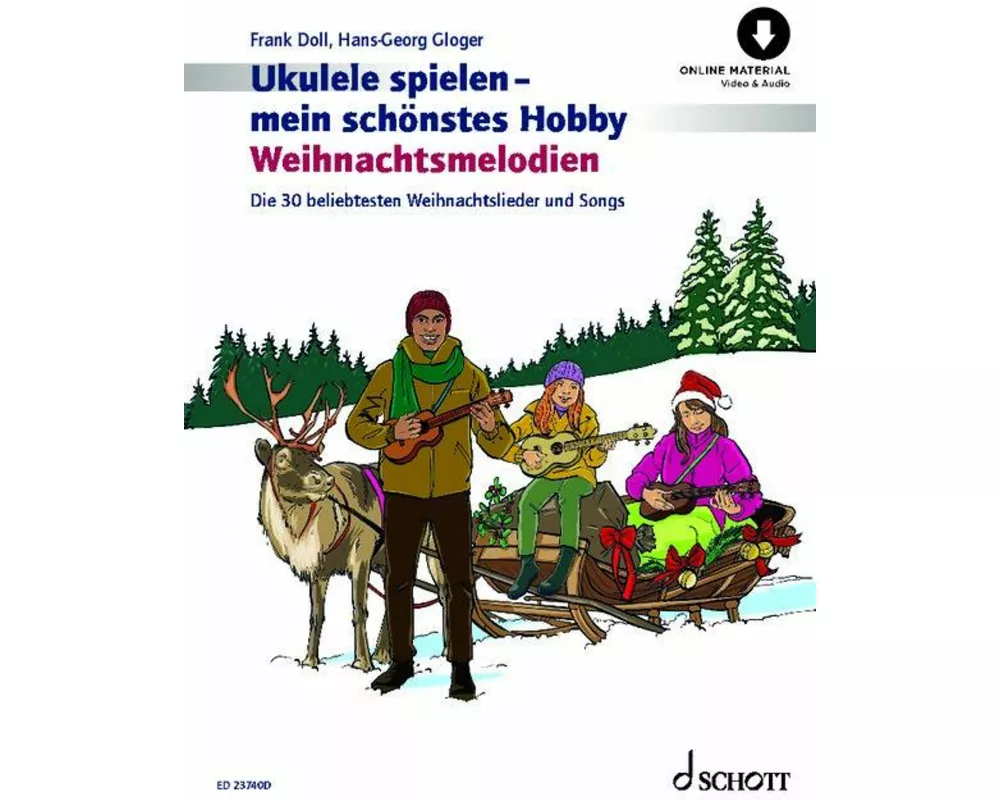 Ukulele spielen - mein schönstes Hobby Weihnachtsmelodien