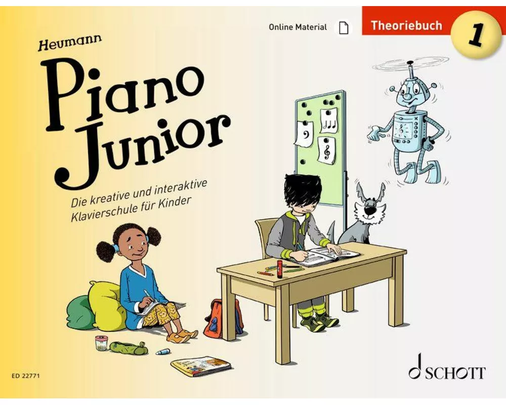 Piano Junior: Theoriebuch 1