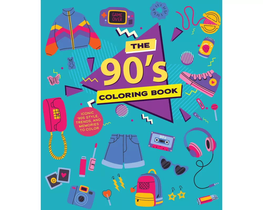 The '90s Coloring Book
