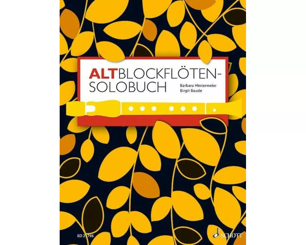 Altblockflöten-Solobuch