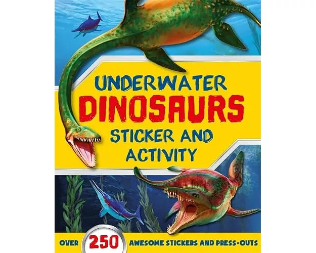 Underwater Dinosaurs Sticker and Activity