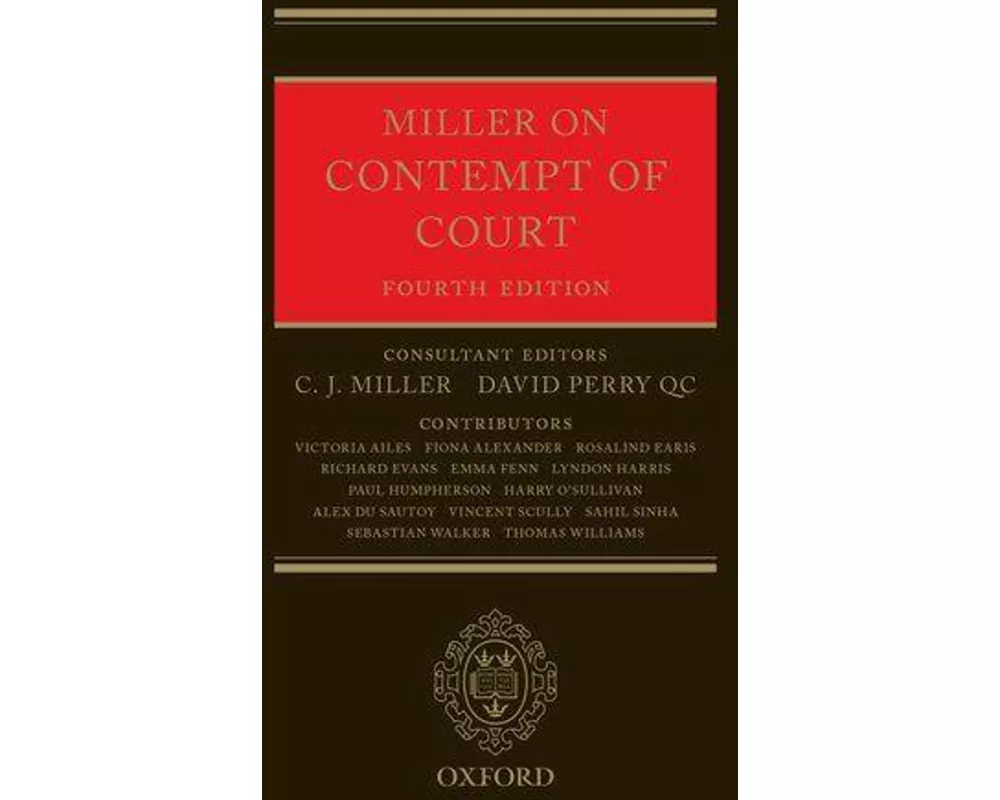 Miller on Contempt of Court