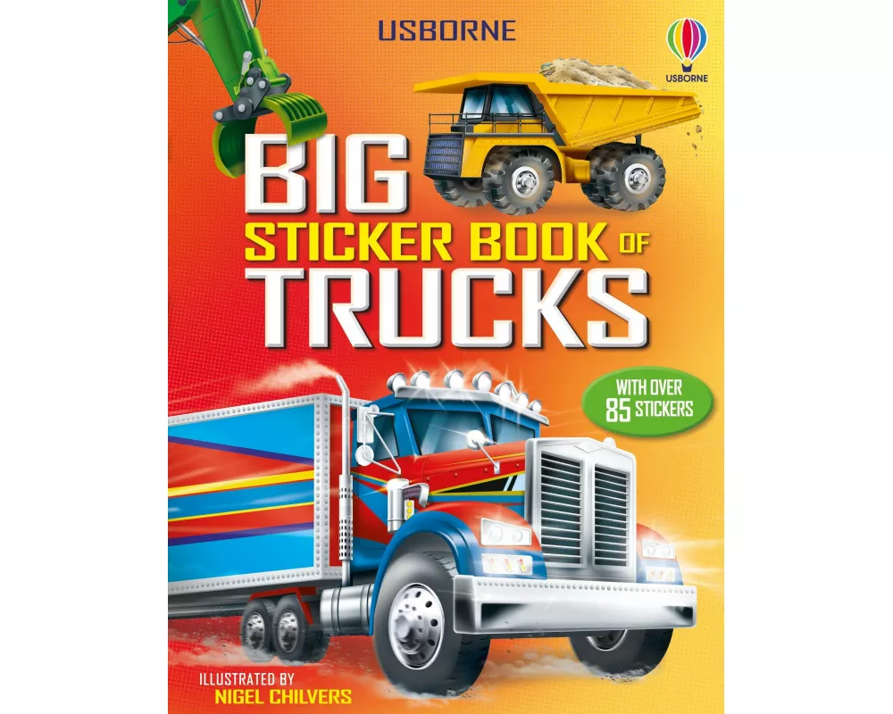 Big Sticker Book of Trucks