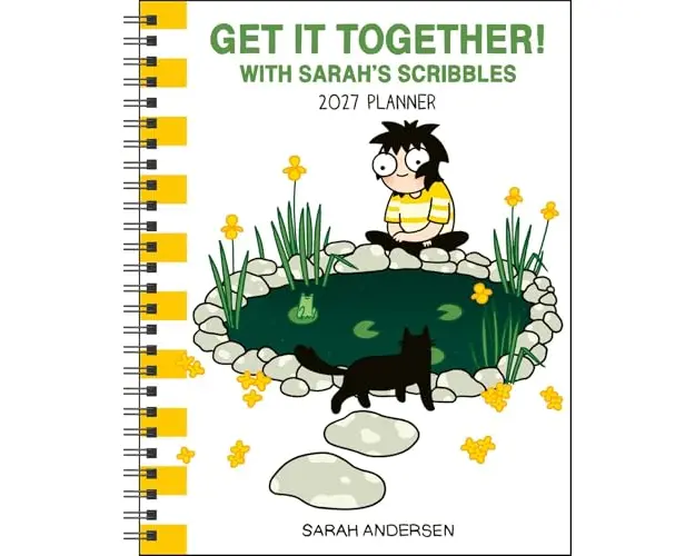 Sarah's Scribbles 2027 Monthly/Weekly Planner Calendar