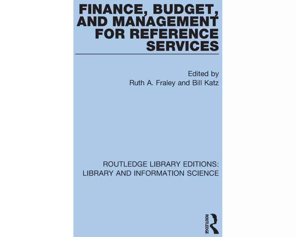 Finance, Budget, and Management for Reference Services