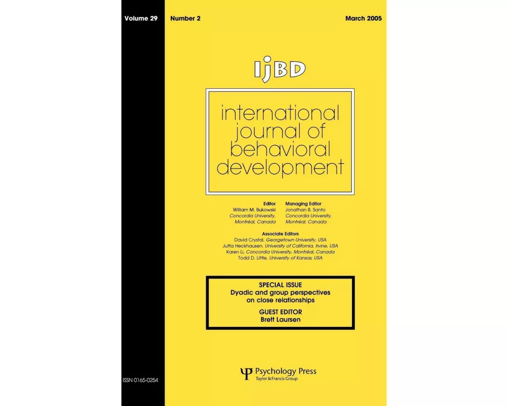 Dyadic And Group Perspectives On Close Relationships