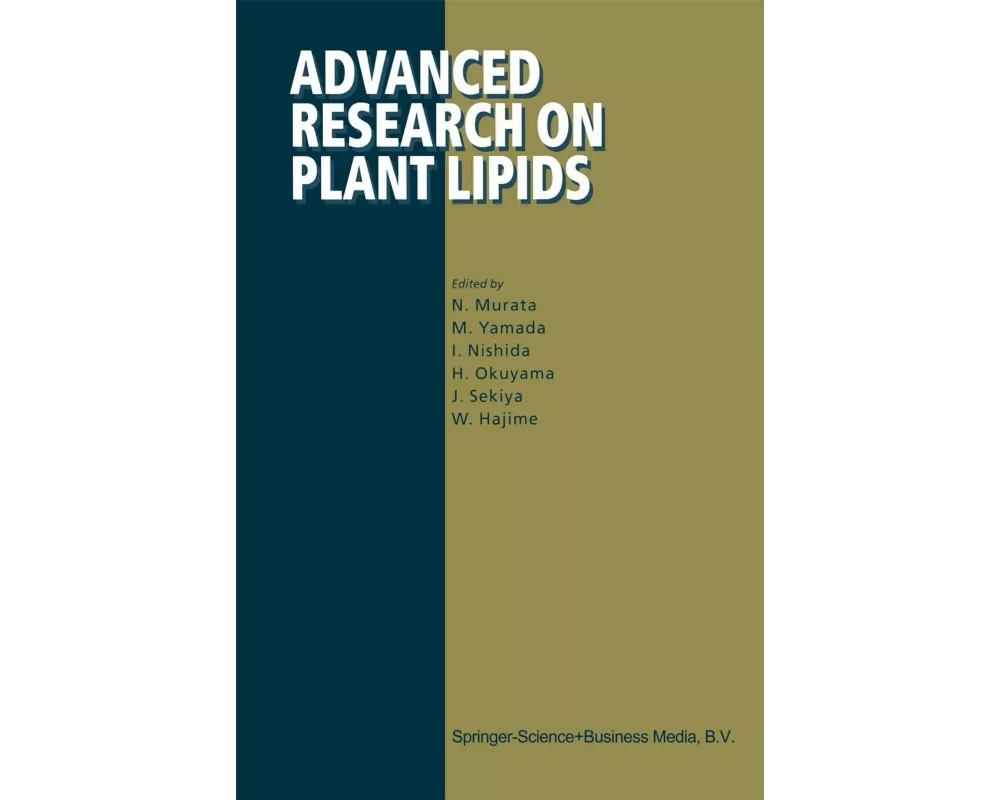 Advanced Research on Plant Lipids