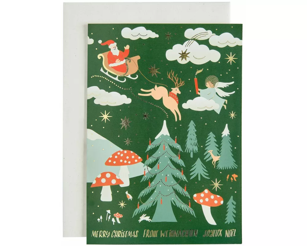 Kartenset A5, Winterlandschaft FSC MIX