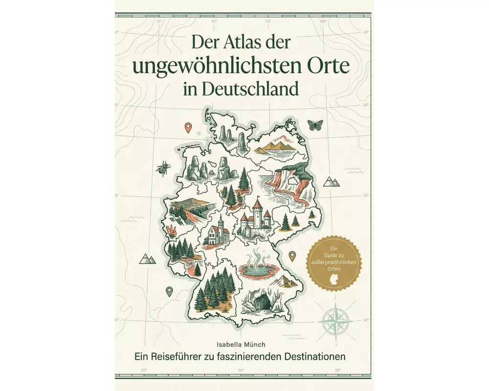 Der Atlas der ungewöhnlichsten Orte in Deutschland
