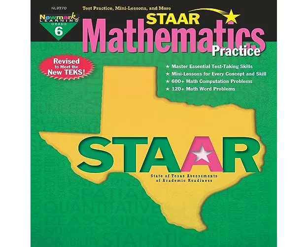 Staar Mathematics Practice Grade 6 II Teacher Resource