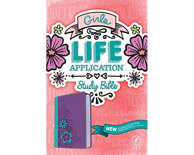 Girls Life Application Study Bible-NLT