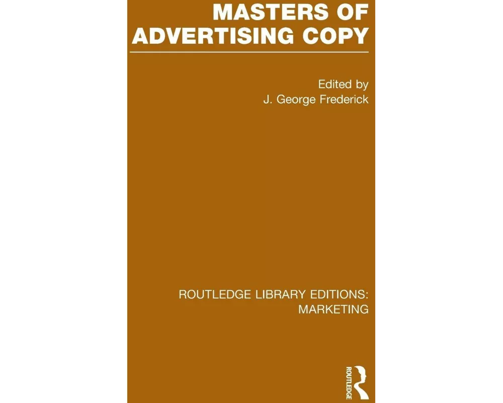 Masters of Advertising Copy (RLE Marketing)