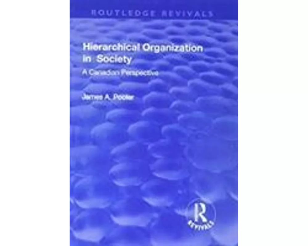 Hierarchical Organization in Society