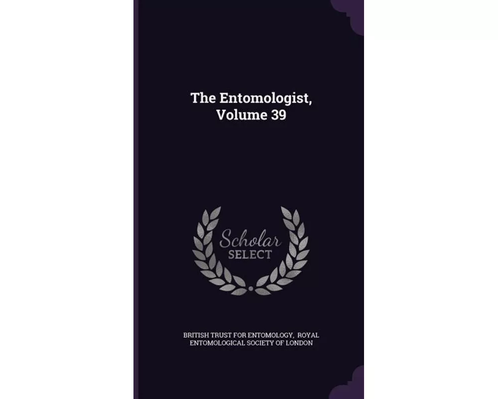 The Entomologist, Volume 39