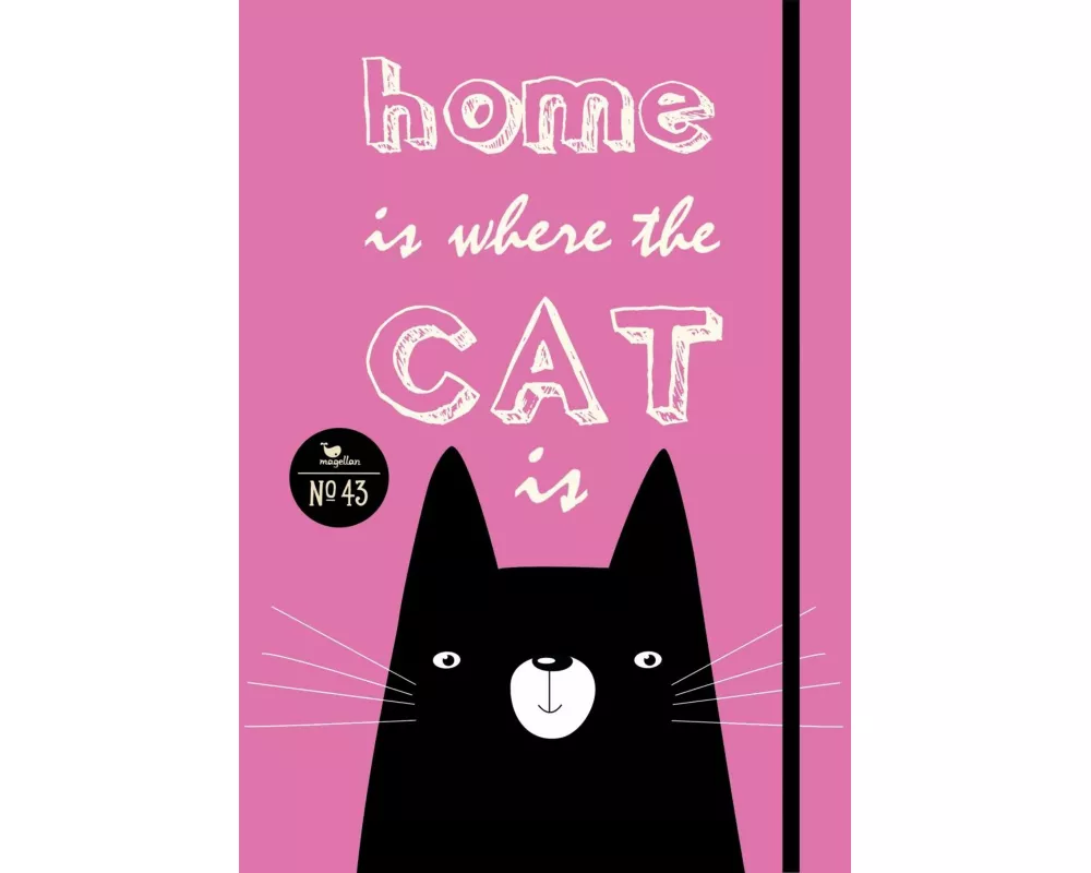 Notizbuch No. 43 - Cat Home