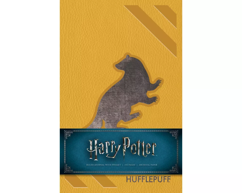 Harry Potter Hufflepuff Hardcover Ruled Journal