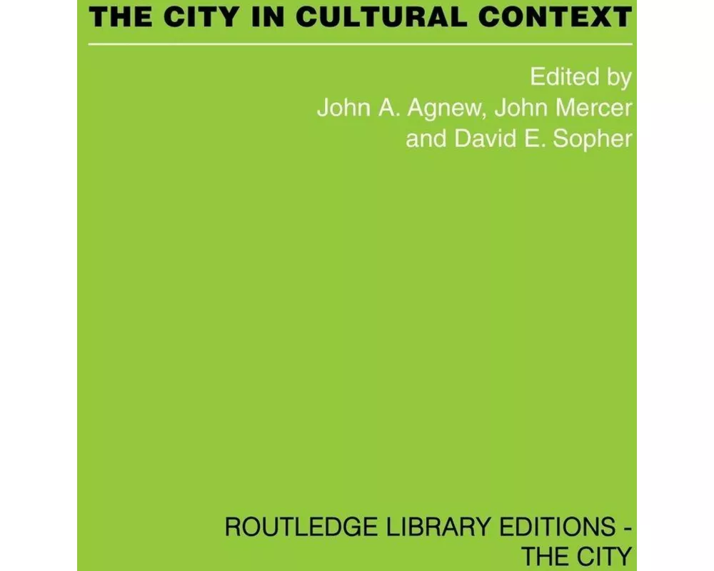 The City in Cultural Context