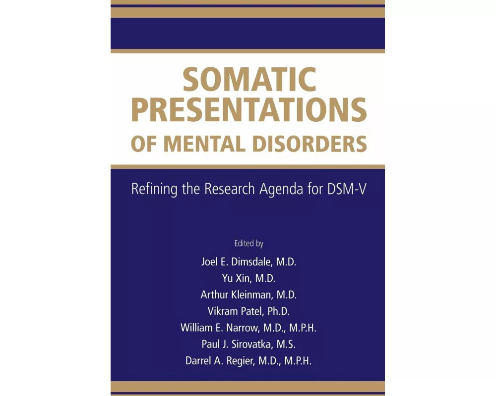 Somatic Presentations of Mental Disorders