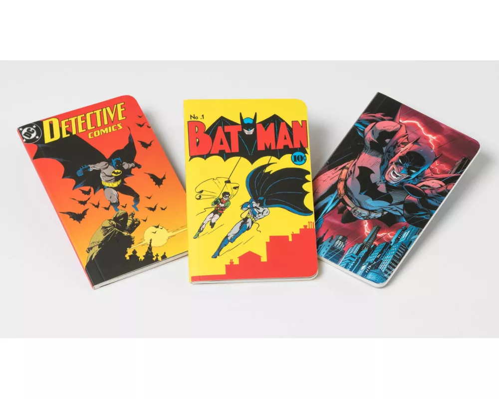 DC Comics: Batman Through the Ages Pocket Notebook Collection. Set of 3