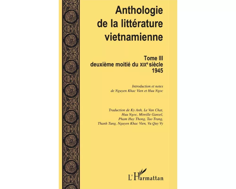 Anthologie de la littérature vietnamienne