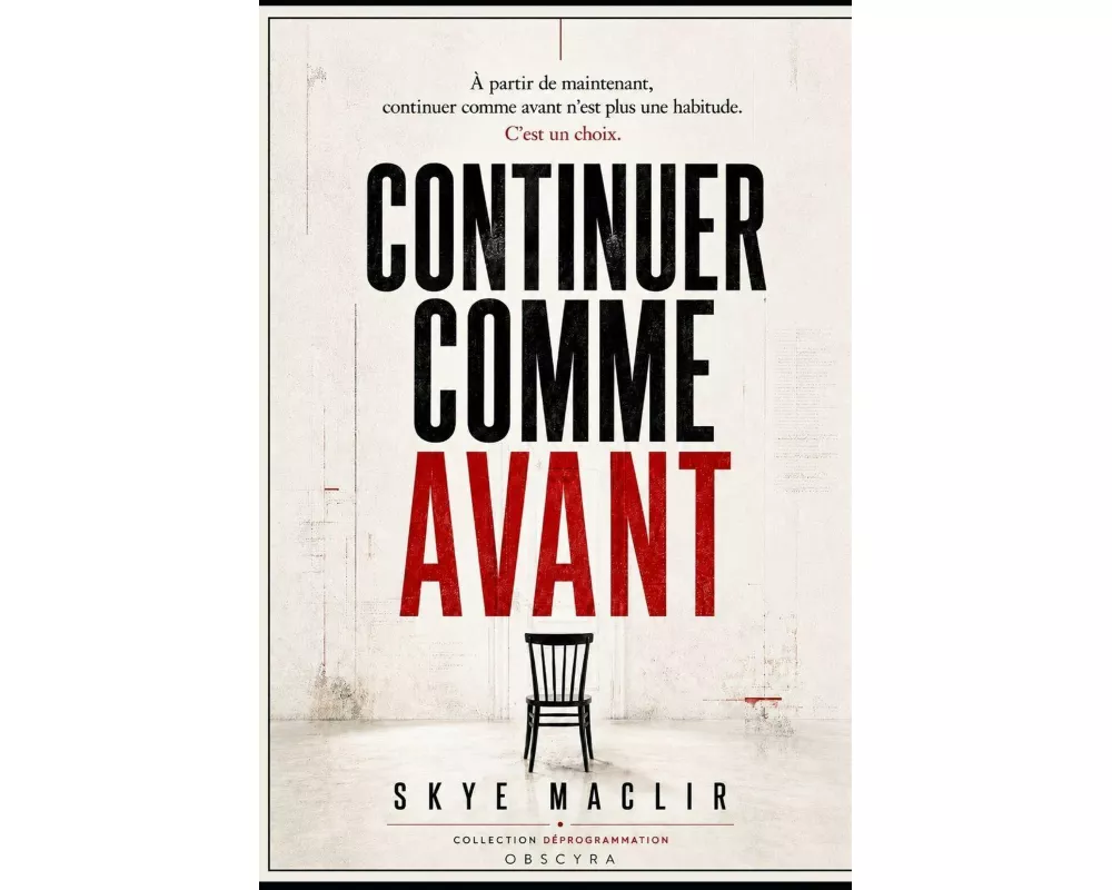 Continuer comme avant