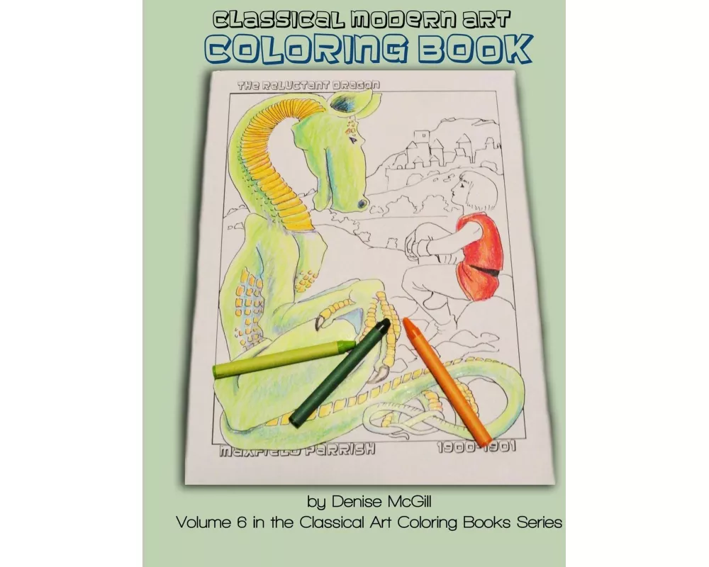 Classical Modern Art Coloring Book