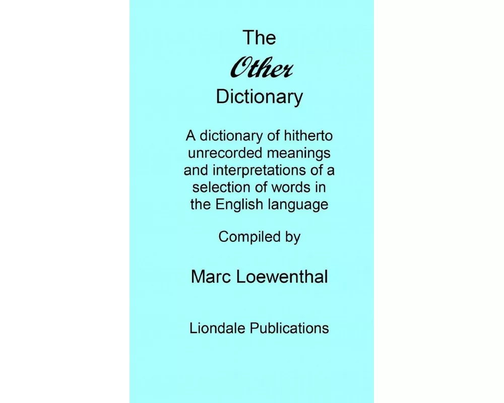 The Other Dictionary