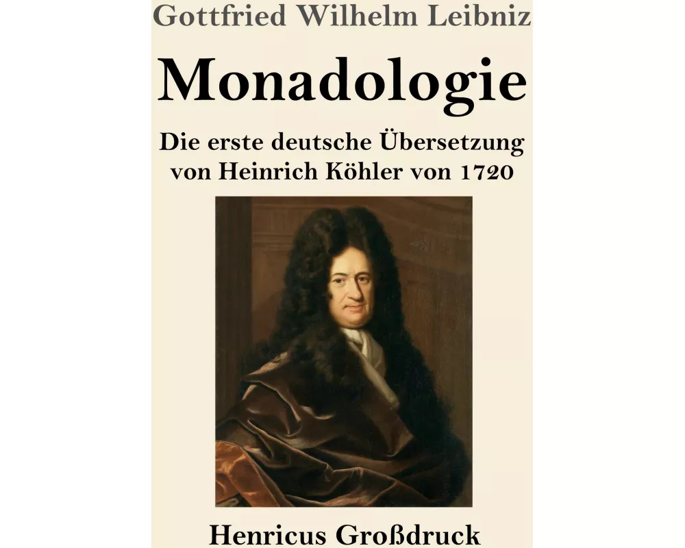 Monadologie (Großdruck)