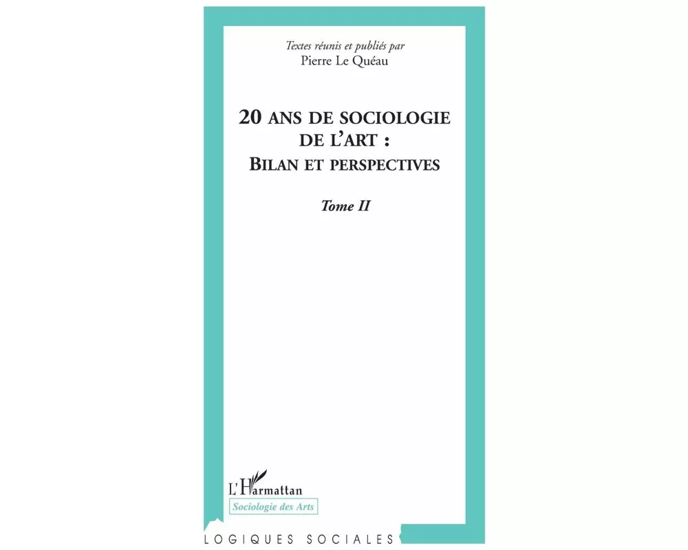 20 ans de sociologie de l'art