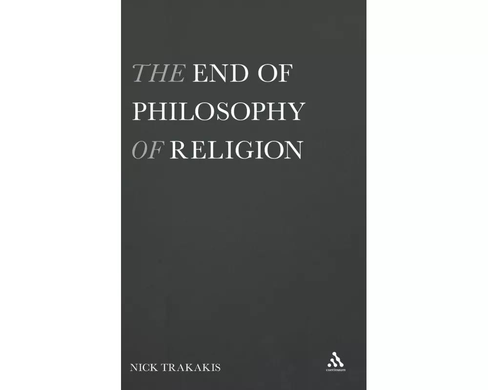 The End of Philosophy of Religion