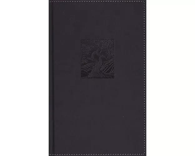 NIV, Heritage Bible, Page Edge Art Edition, Leathersoft over Board, Navy, Red Letter, Comfort Print