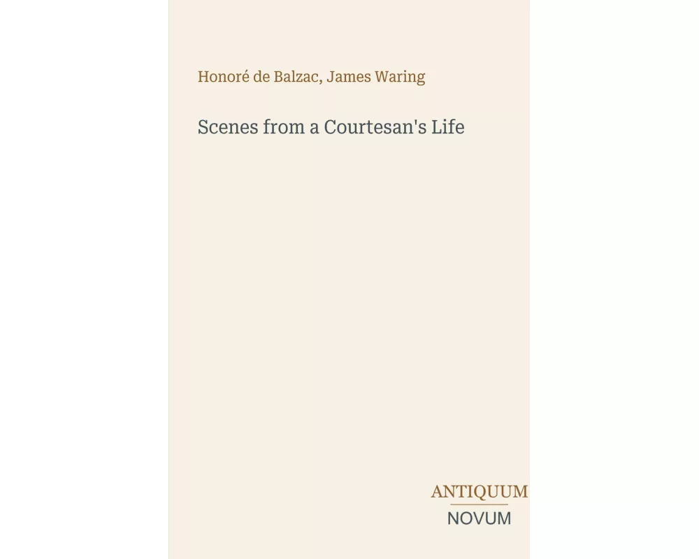 Scenes from a Courtesan's Life