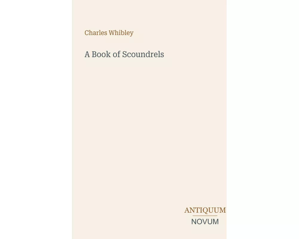 A Book of Scoundrels
