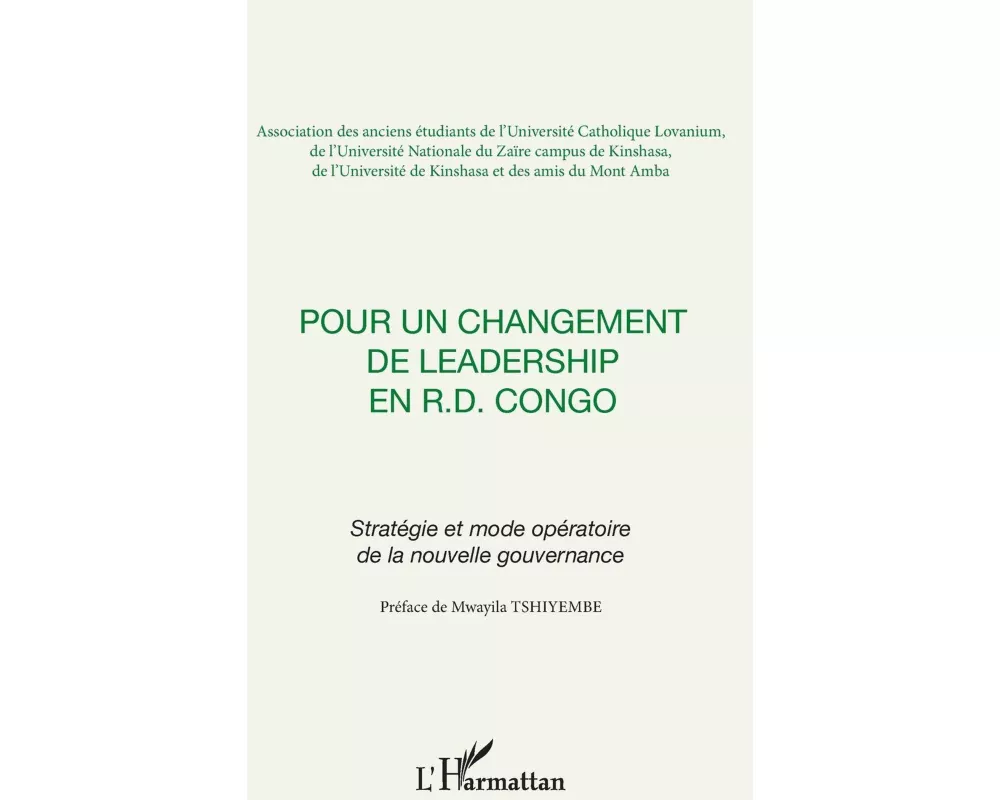 Pour un changement de leadership en R.D. Congo