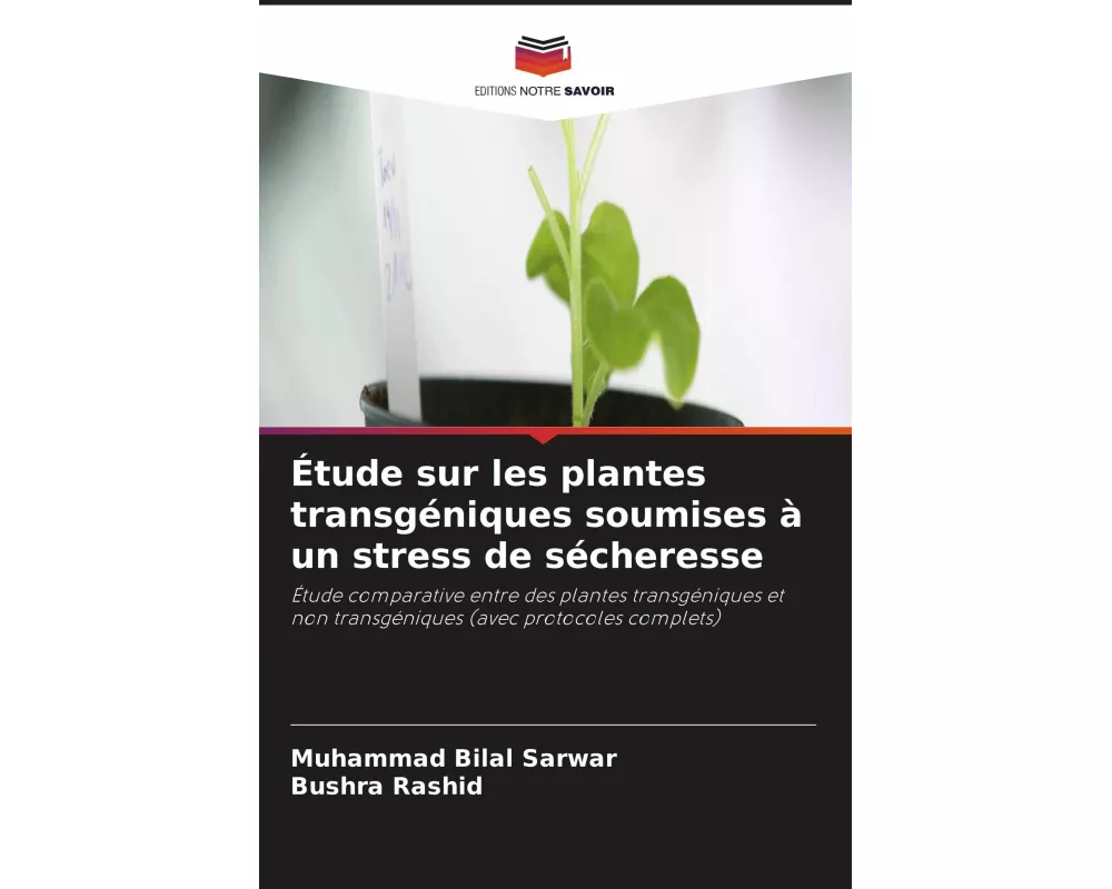 Étude sur les plantes transgéniques soumises à un stress de sécheresse