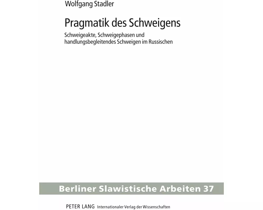 Pragmatik des Schweigens