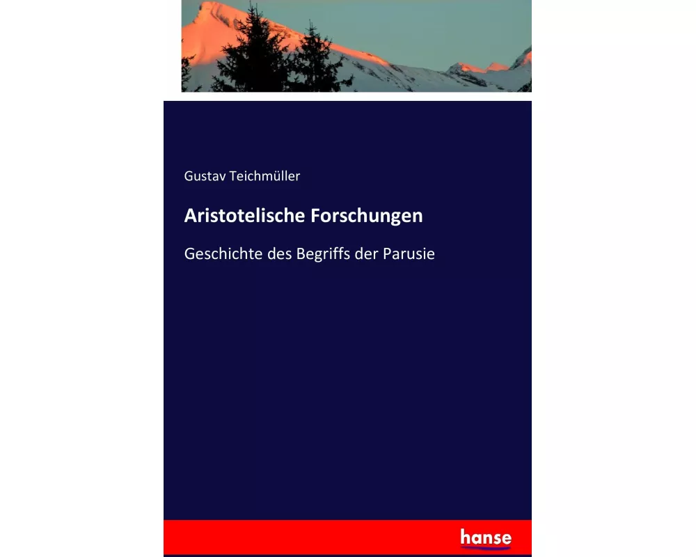 Aristotelische Forschungen