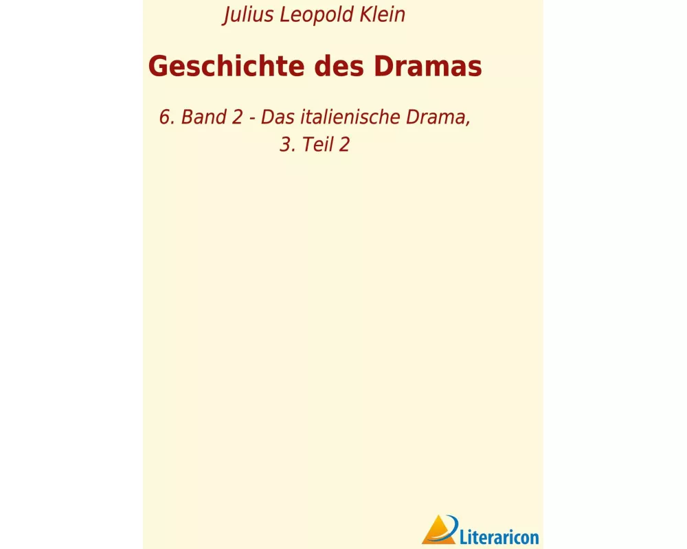 Geschichte des Dramas