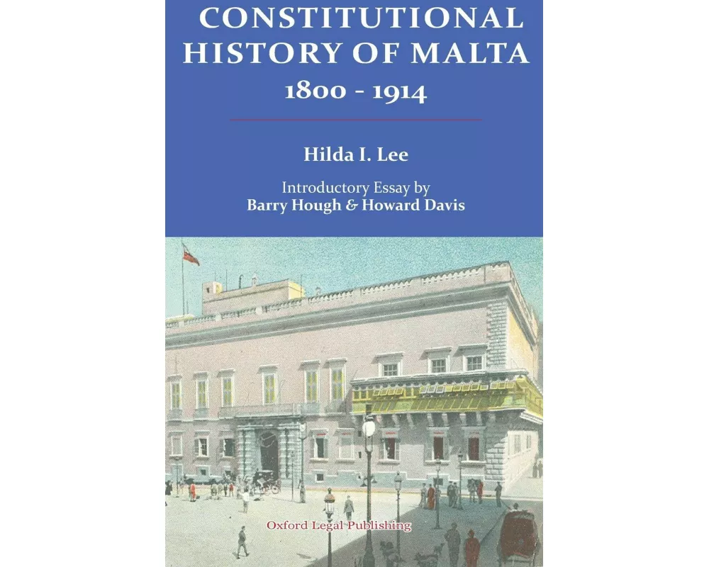 Constitutional History of Malta 1800-1914