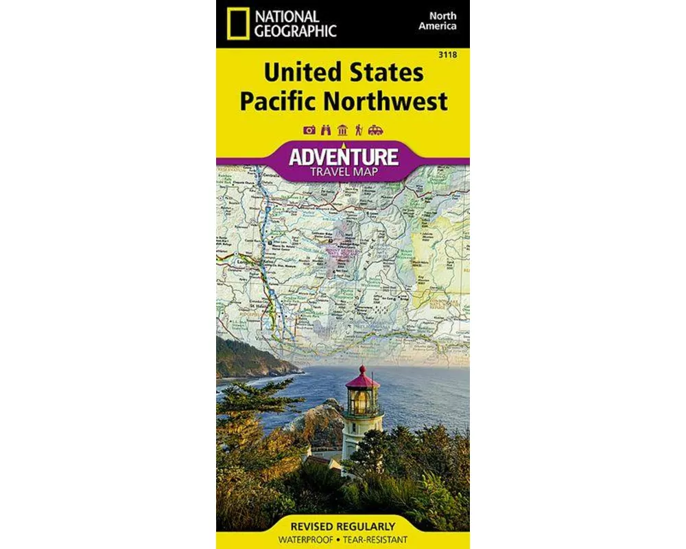 United States, Pacific Northwest Map