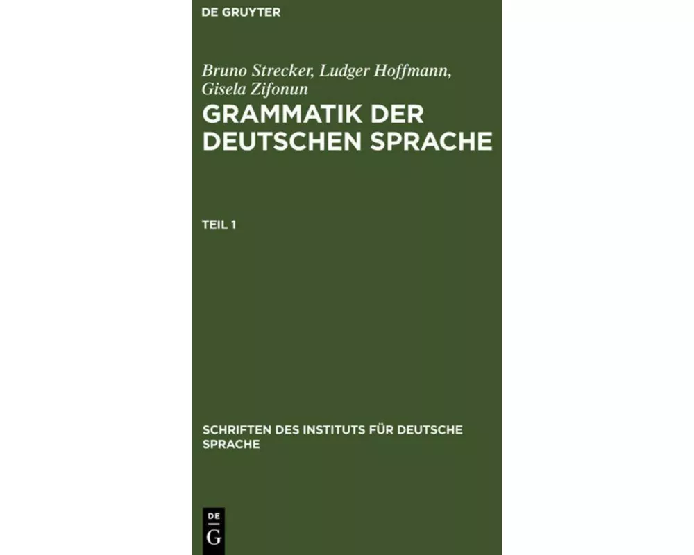 Grammatik der deutschen Sprache