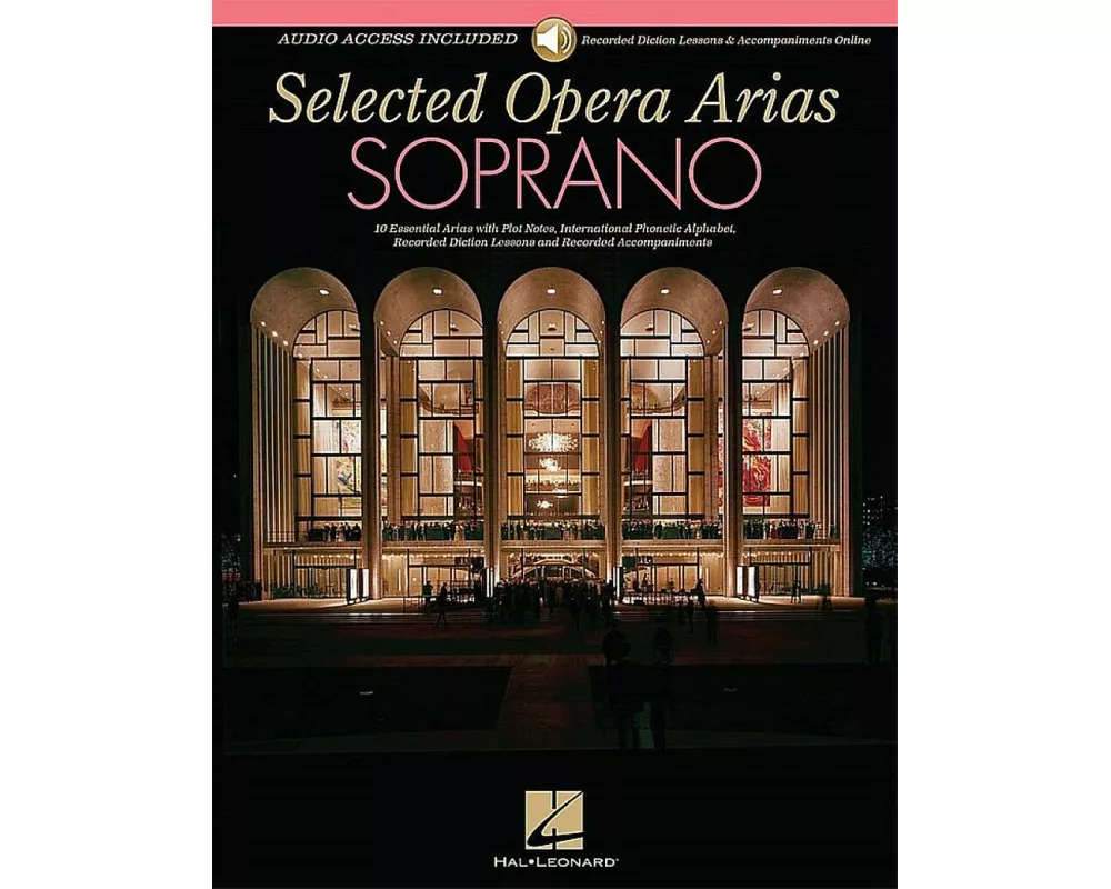 Selected Opera Arias - Soprano Edition (Book/Online Audio)
